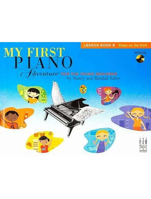Must-Have My First Piano Adventure - Lesson Book B (noty na sólo klavír) (+audio)