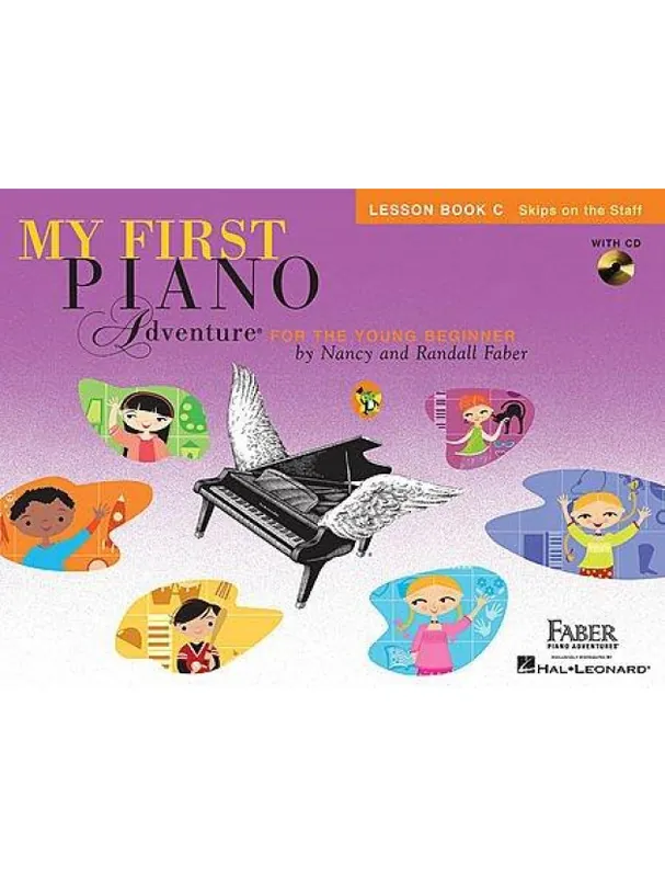 Nejlepší Volba My First Piano Adventure - Lesson Book C (noty na sólo klavír) (+audio)