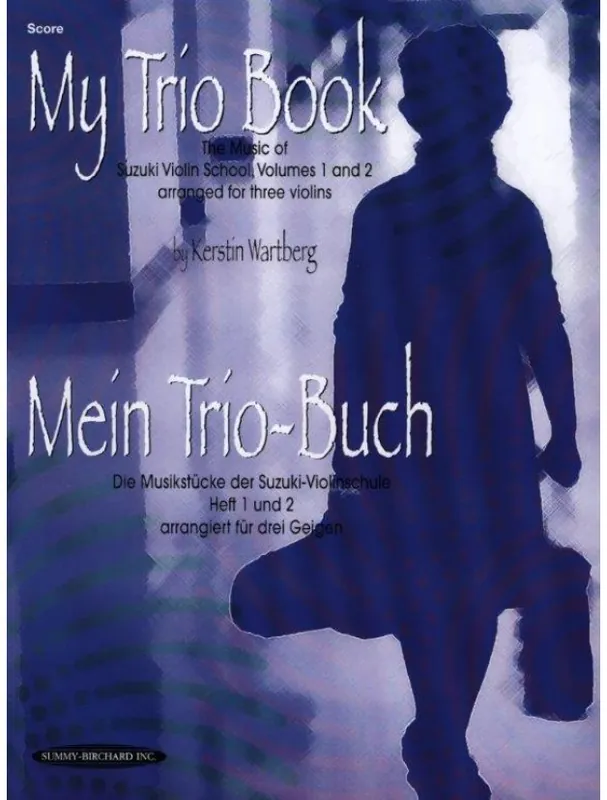 My Trio Book - Suzuki Violin Volumes 1-2 (noty na housle) Oblíbený