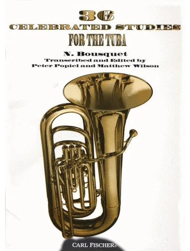 N. Bousquet 36 Celebrated Studies for The Tuba (noty na tubu) Must-Have