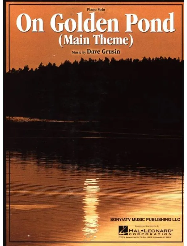 Expresní Doručení Na Zlatém jezeře / On Golden Pond - Main Theme (noty na klavír)