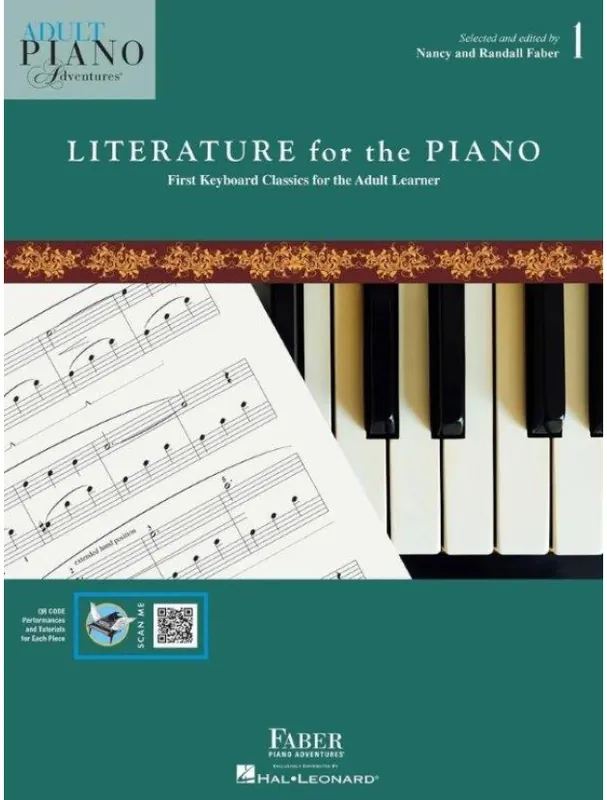 Nancy Faber Adult Piano Adventures Literature for Piano Book 1 (noty na klavír)(+audio) Odeslání Ihned