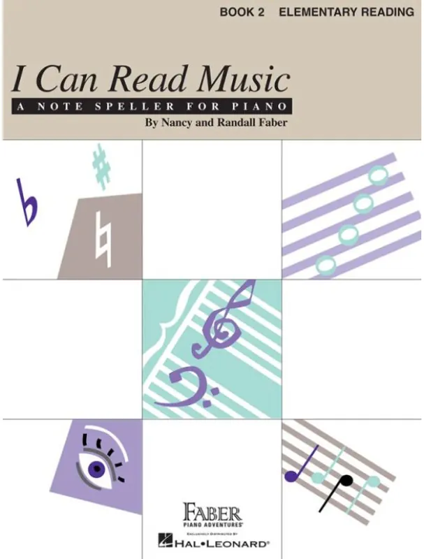 Nancy Faber I Can Read Music Book 2 - Elementary Reading (noty na klavír) Kup Teď