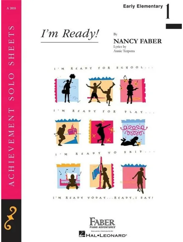 Nancy Faber I‘m Ready! (noty na klavír) Nová Kolekce