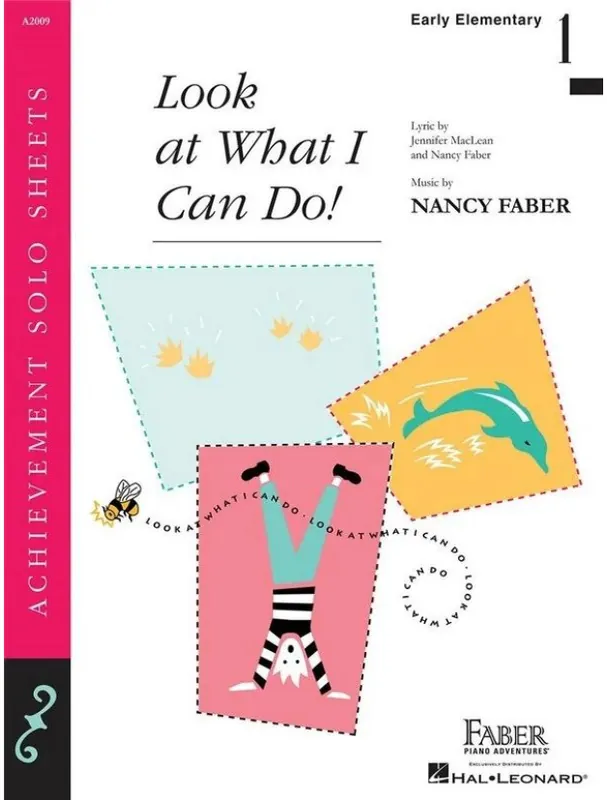 Nancy Faber Look at What I Can Do! (noty na klavír) Super Cena