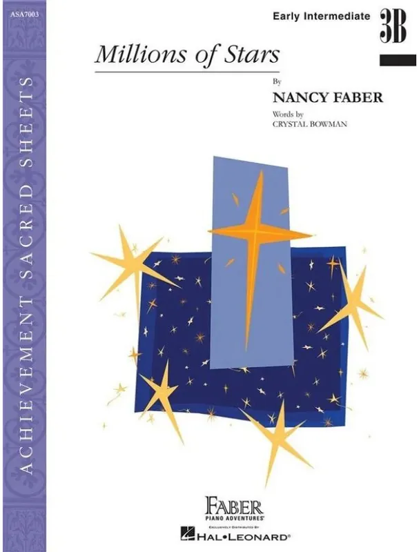 Rychlé Dodání Nancy Faber Millions of Stars (noty na klavír)