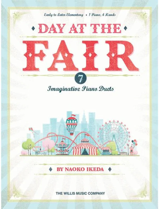 Bezpečná Platba Naoko Ikeda Day at the Fair (noty na čtyřruční klavír)