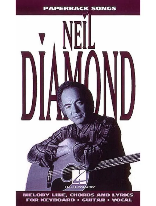 Super Cena Neil Diamond Paperback Songs (noty, melodická linka, akordy)