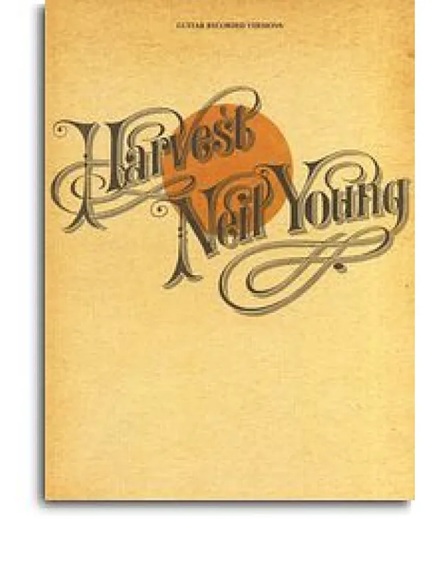 Neil Young Harvest (tabulatury, noty, kytara) Vysoce Kvalitní