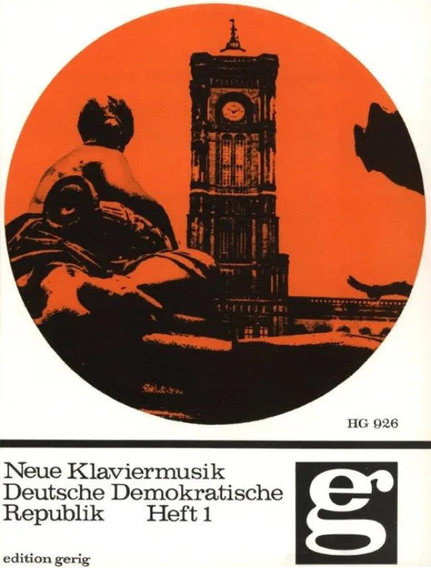 Nejprodávanější Neue Klaviermusik Deutsche Demokratische Republik 1 (noty na klavír)