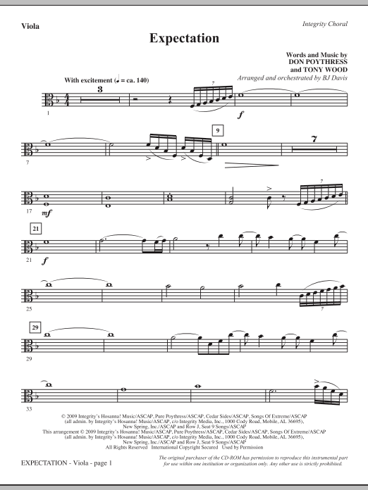 Expectation - Viola Oblíbený