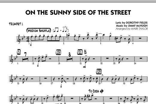 Objednat Nyní On The Sunny Side Of The Street - Trumpet 1