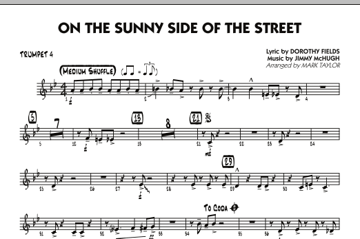 Poslední Šance On The Sunny Side Of The Street - Trumpet 4