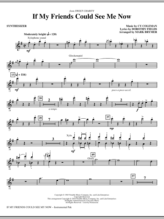 If My Friends Could See Me Now (from Sweet Charity) - Synthesizer Sezónní Sleva