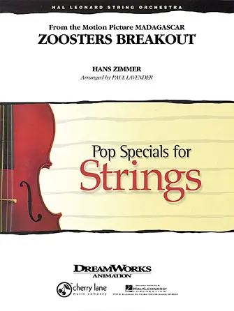 Zoosters Breakout (from Madagascar) - Full Score Dokud Zásoby Vydrží