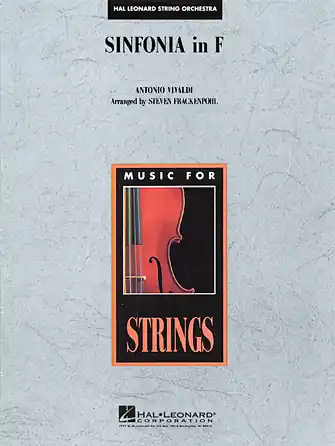Ihned K Objednání Sinfonia In F - Violin 3 (Viola T.C.)