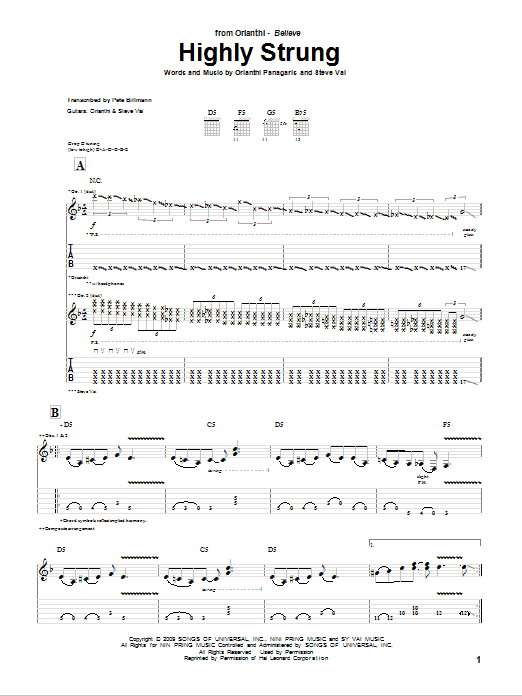 Must-Have Highly Strung