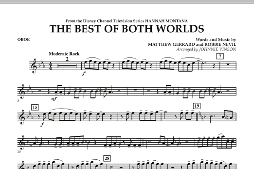 The Best Of Both Worlds (Theme from Hannah Montana) - Oboe Odeslání Ihned