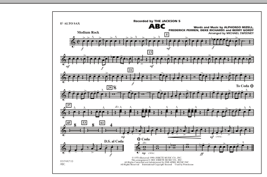 Ověřený ABC - Eb Alto Sax