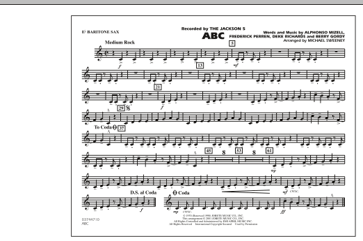 Dokud Zásoby Vydrží ABC - Eb Baritone Sax
