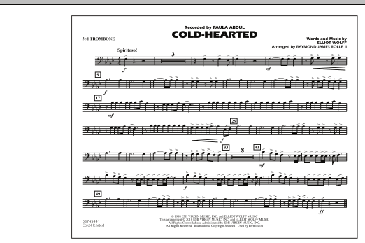 Cold-Hearted (Featured in Drumline Live) - 3rd Trombone Must-Have