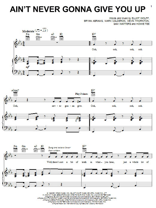 Nakupujte Hned Ain‘t Never Gonna Give You Up
