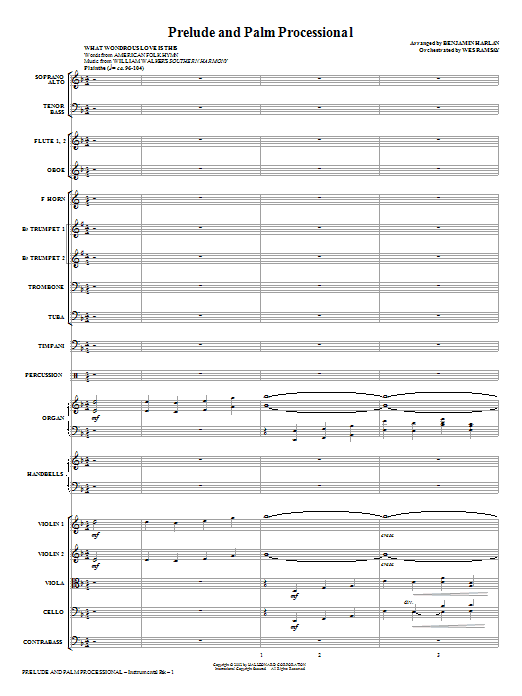 Ihned K Objednání Prelude And Palm Processional - Full Score