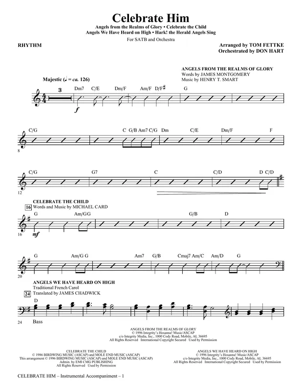 Celebrate Him (Medley) - Rhythm Nová Kolekce