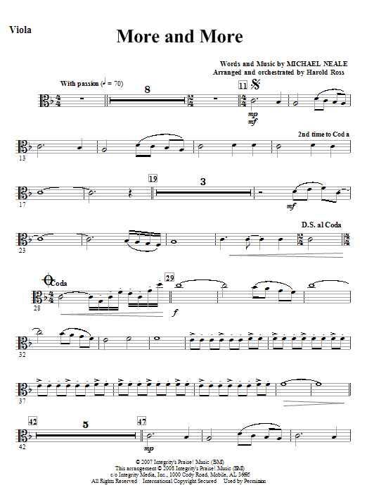 More And More - Viola Cenově Výhodný