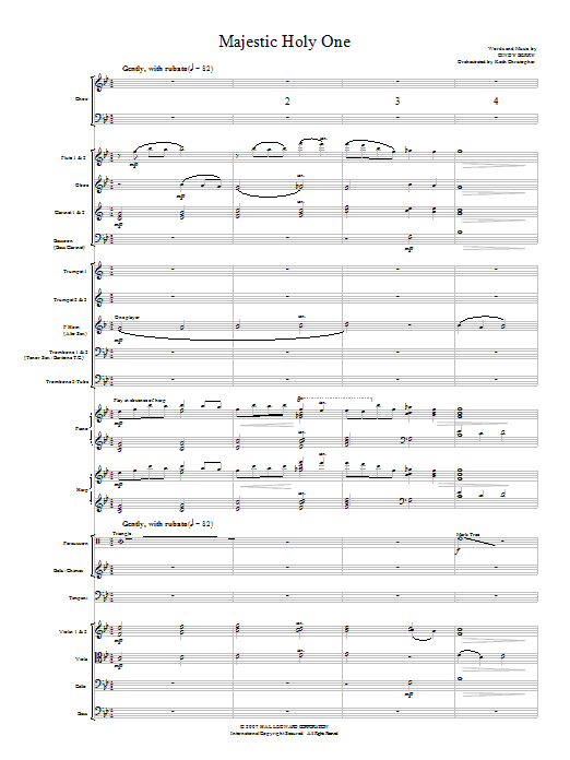 Výhodná Nabídka Majestic Holy One - Full Score