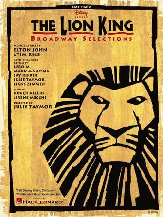 Tovární Cena Endless Night (from The Lion King Broadway Musical)