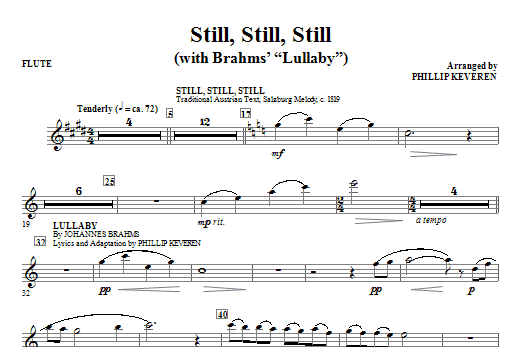 Still, Still, Still (with Brahms‘ Lullaby) - Flute Cenově Výhodný