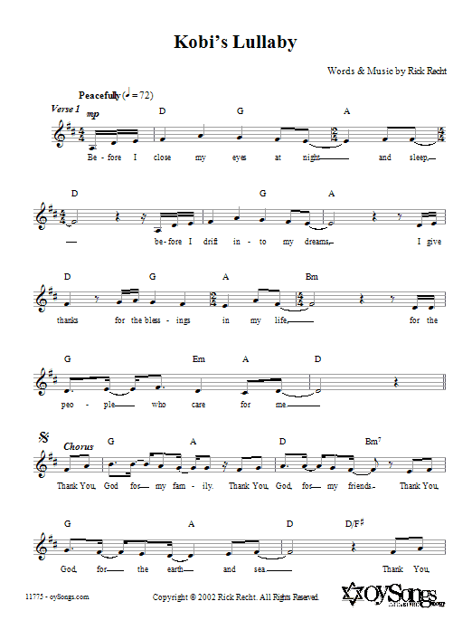 Kobi‘s Lullaby Must-Have