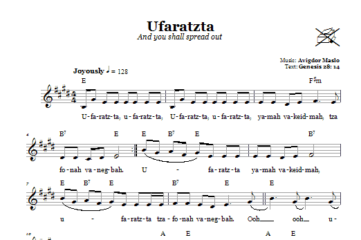 Nejlepší Volba Ufaratzta (And You Shall Spread Out)