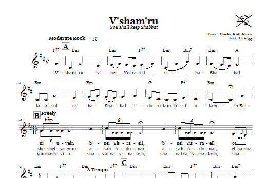 V‘sham‘ru (You Shall Keep Shabbat) Bezpečná Platba