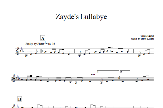 Novinka Zayde‘s Lullabye