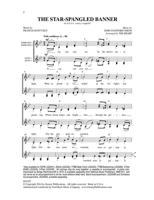 Kup Teď The Star-Spangled Banner