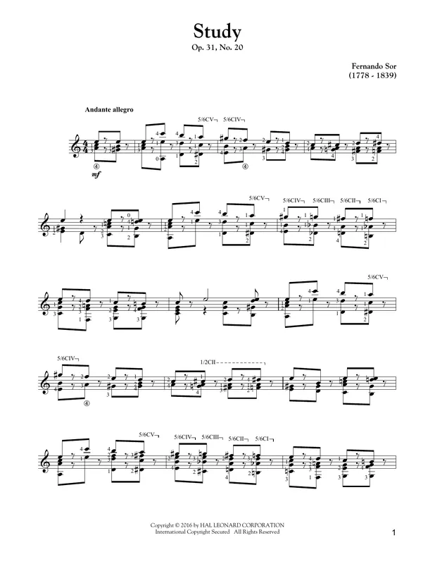 Study Op. 31, No. 20 Nízká Cena