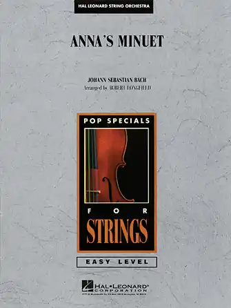 Anna‘s Minuet - Violin 1 Expresní Doručení