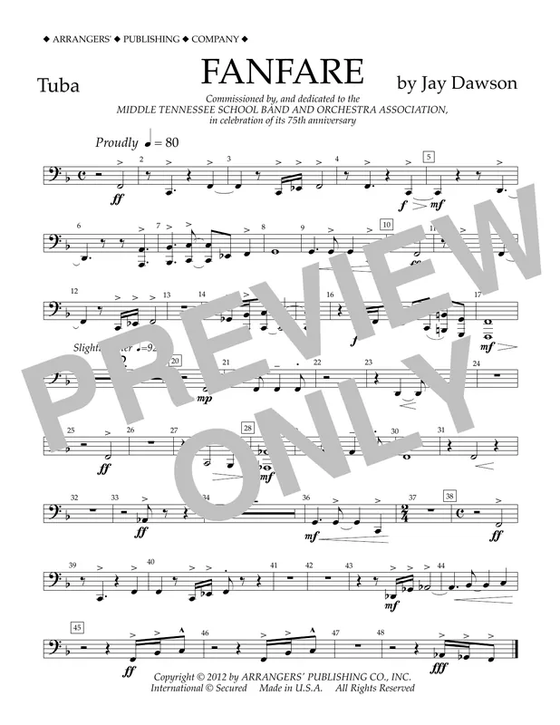 Fanfare - Tuba Jen Po Omezenou Doba