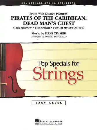 Nejprodávanější Pirates of the Caribbean Dead Man‘s Chest - Violin 1