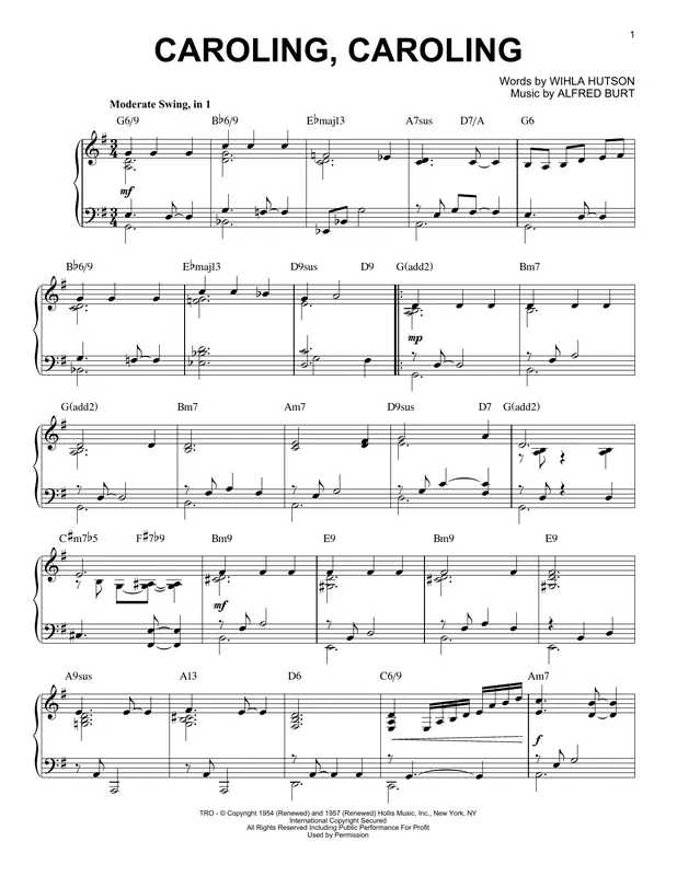 Levný Caroling, Caroling
