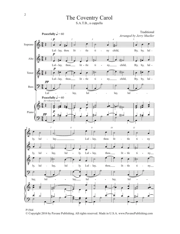 Oblíbený The Coventry Carol