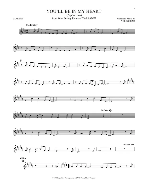 You‘ll Be In My Heart (Pop Version) Jen Po Omezenou Doba