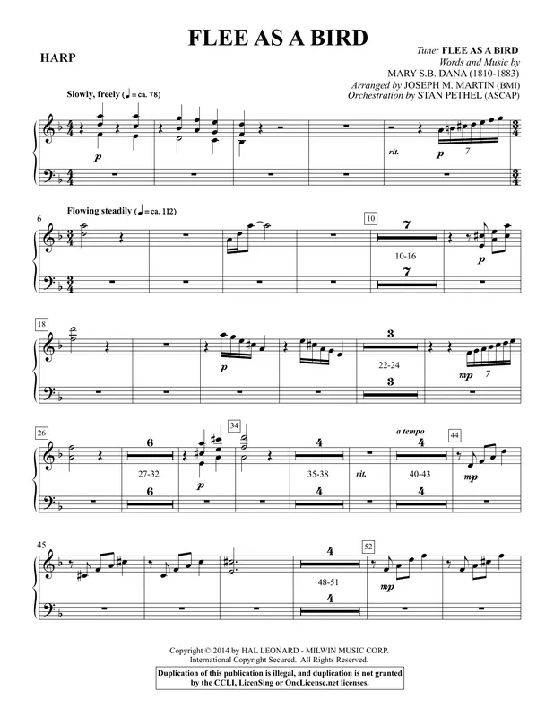 Flee As a Bird - Harp Značkový