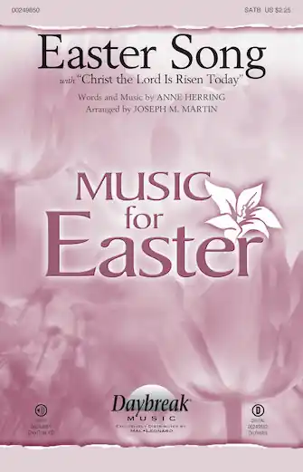 Přímo Od Výrobce Easter Song - Trombone 1 & 2