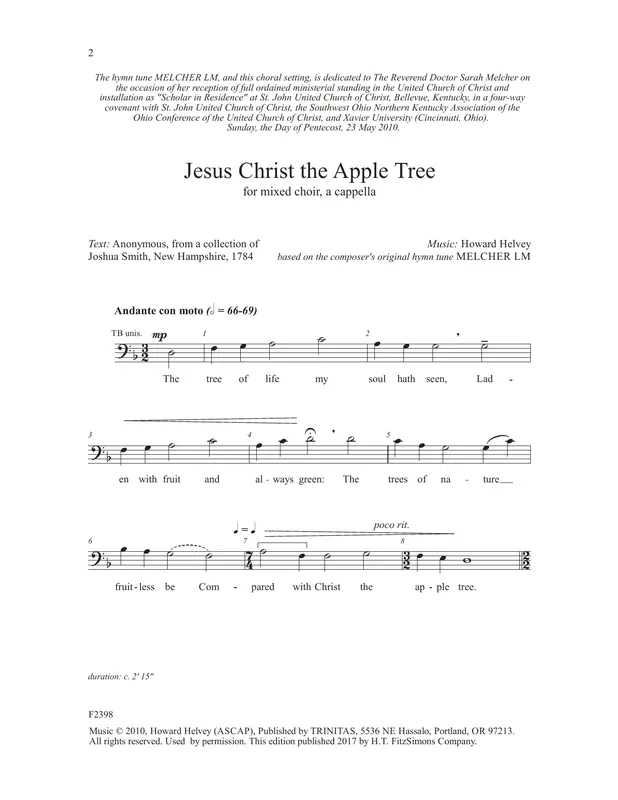 Akce Jesus Christ the Apple Tree