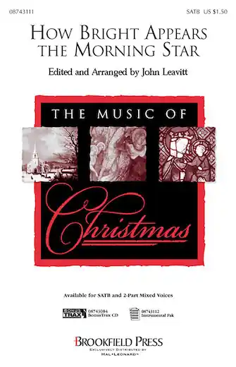 Super Cena How Bright Appears the Morning Star (arr. John Leavitt) - Cello