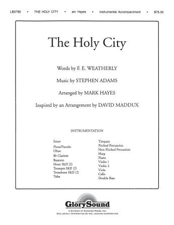The Holy City (arr. Mark Hayes) - Cello Nízká Cena