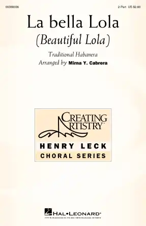 Nízká Cena La Bella Lola (Beautiful Lola) (arr. Mirna Y. Cabrera)